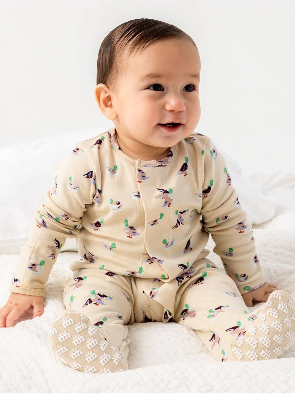 NWT Magnetic Me Quack Me Up Organic Cotton Magnetic Footie